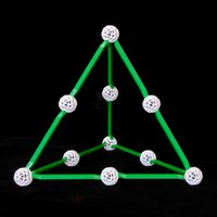 Zometool Anleitung: Tetraeder