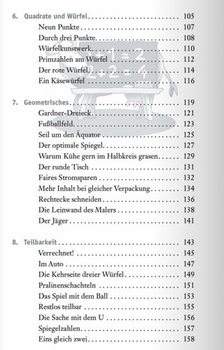 Aus dem Inhalt von „Warum Kühe gern im Halbkreis grasen“