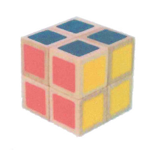 2x2x2 Farbwürfel zum Knobeln