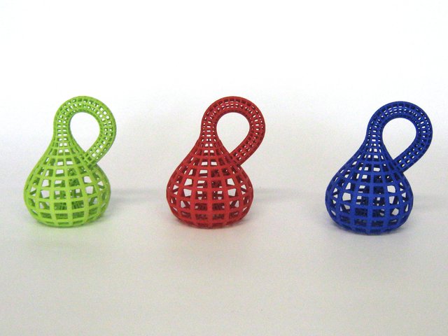 3D print Klein bottle